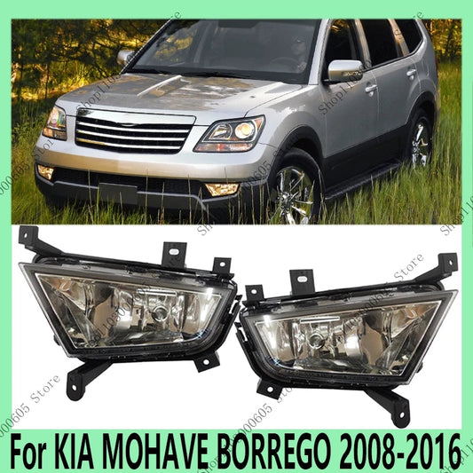 For KIA MOHAVE BORREGO 2008-2016 Automotive Parts Front Bumper Fog Lamp Assembly Turn Signal Lighting Lamp 922022J001 922012J001 sayaragear