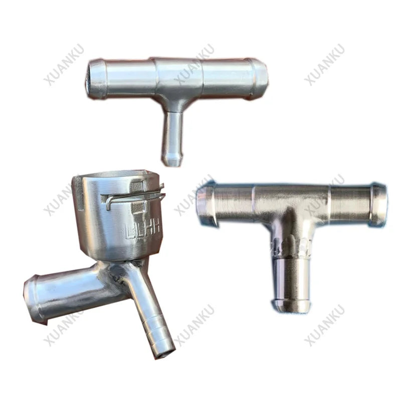For SAIC MG rx8 turbine return water heater to engine warm air pipe connector tee 304 stainless steel sayaragear