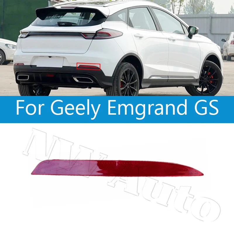 Rear Bumper Reflector For Geely Emgrand GS Reflective Sheeting Brake Lamp Light sayaragear