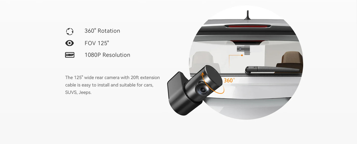 DDPAI Mola N3 Pro Dash Camera Driving Vehicle Cam Wifi Smart Connect Car Recorder 2.5K Car DVR Dash Camera sayaragear