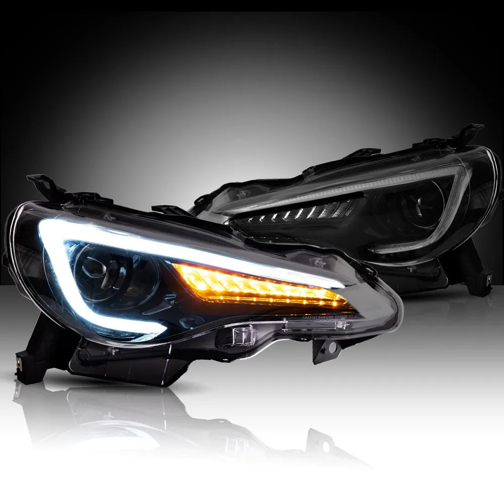 VLAND auto led light for car head lamp FOR TOYOTA 86 2012-UP/SUBUARU BRZ 2013-UP LED HEADLIGHTS h7 led h7 luces led 12v sayaragear