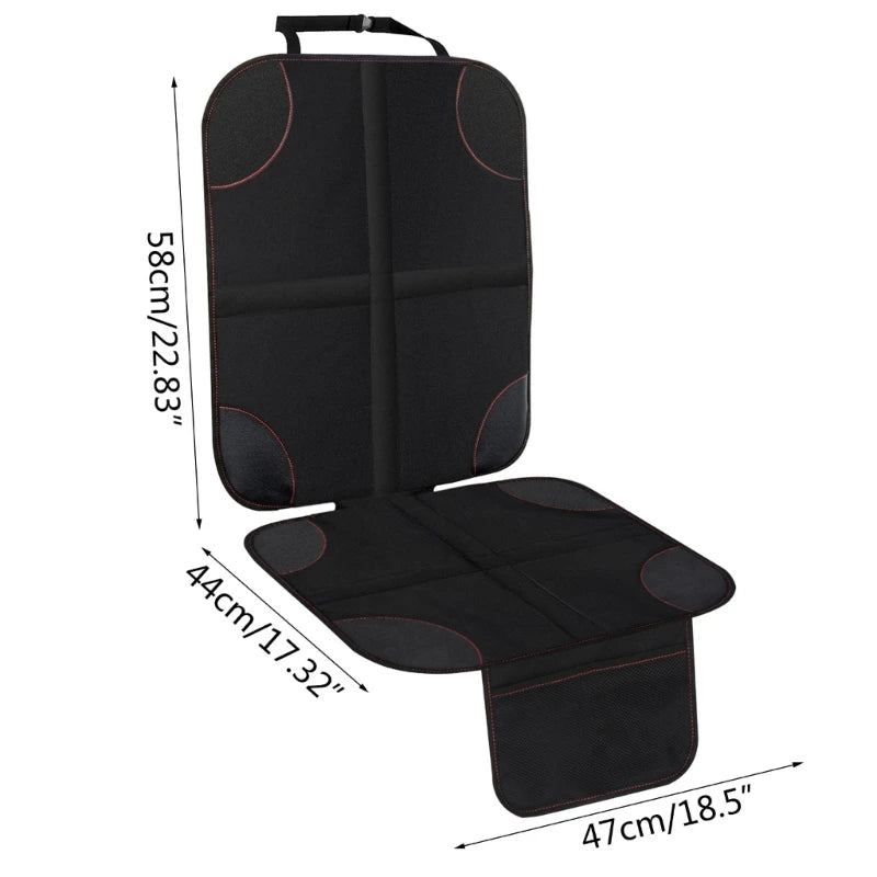 Universal Child Safety Seat Anti-Slip Anti-Scratch Mat Pads Waterproof Car Seat Protective Cover for-Baby Kid Protection sayaragear