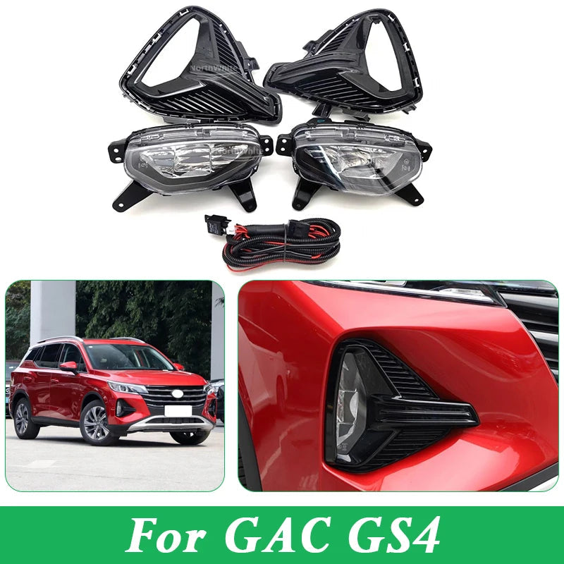 Front Fog Lamp Assembly For GAC GS4 Modified Fog Lamp Front Fog Lamp Fog Light sayaragear
