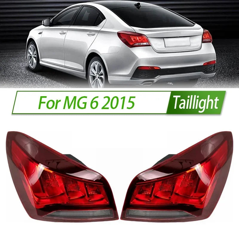For MG 6 MG6 2015 Car Taillight Assembly OEM Style Rear Lamp with Turn Signal Reverse Light Direct Fit Replacement Housing sayaragear