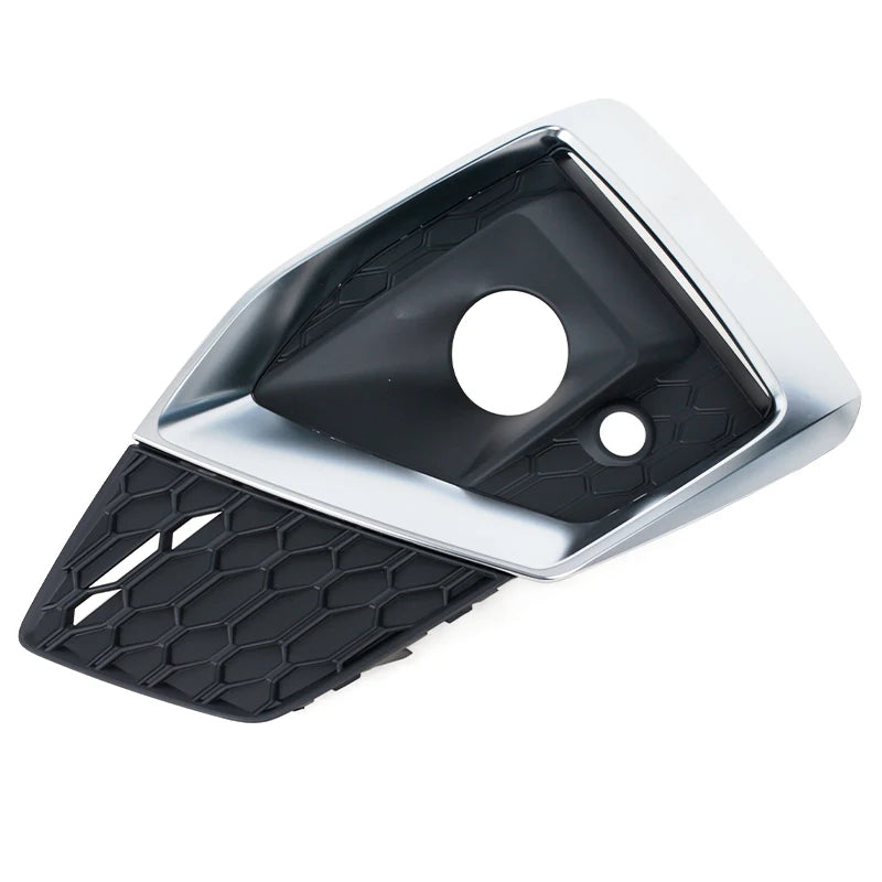 For Audi A5 B9 Sportback Coupe Cabriole S5 2019 2020 2021-2023 Honeycomb Mesh Fog Light Grille Cover 8W6807681T3Q7 8W6807682T3Q7 - sayaragear