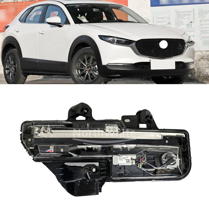 Front Day Running Lights Front Fog Lights Front Bumper Lights For Changan Mazda CX-30 sayaragear