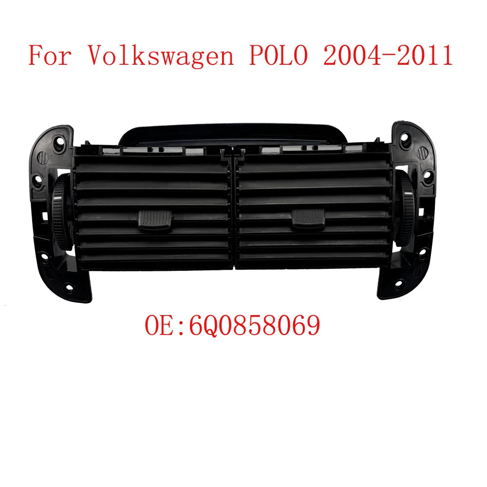 9 INCH Car DVD Frame Audio Fitting Adaptor Dash Trim Facia Panel 9 inch For Volkswagen POLO 2004-11 Instrument panel outlet air sayaragear