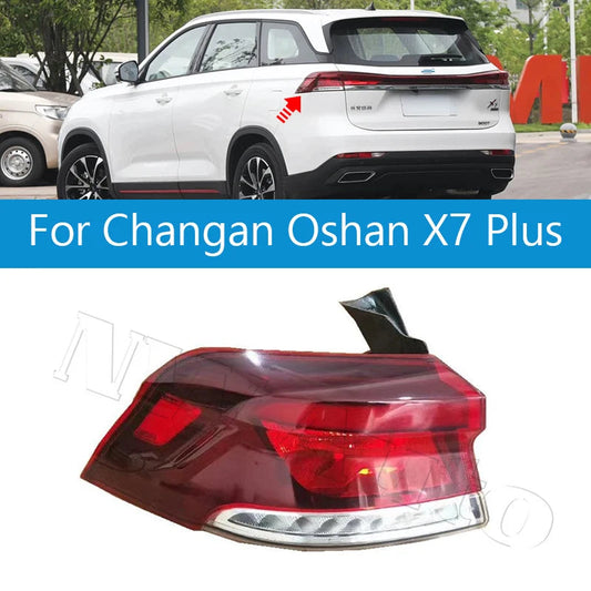 Rear Bumper Taillights For Changan Oshan X7 Plus 2024 Rear Brake Lamp sayaragear