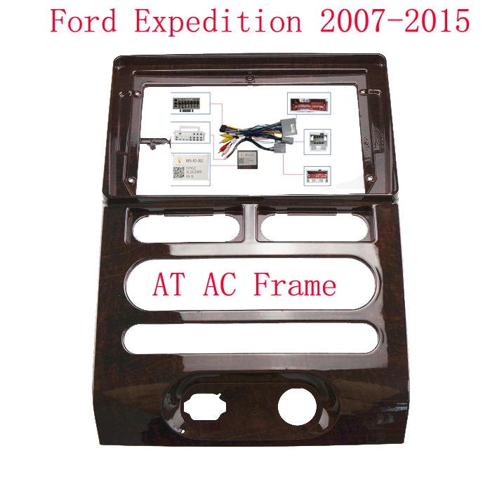 Car Radio MP5 Player Panel Fascia 9 inch for 2013 FORD EXPEDITION 2Din Stereo Player Install Surround Panel Dash Kit GPS Frame sayaragear