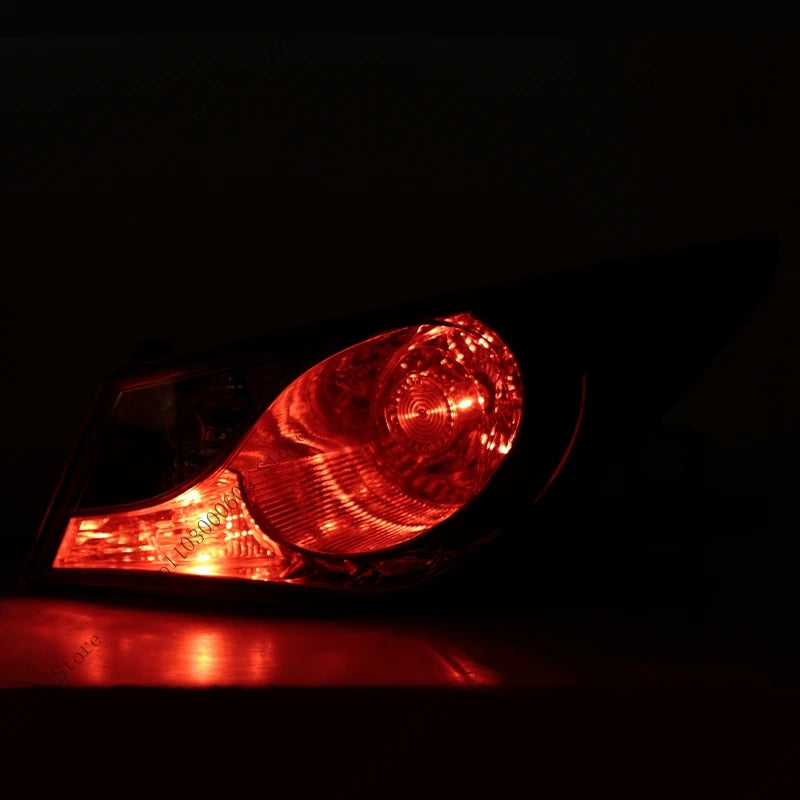 For Hyundai Sonata 2011-2014 Automobile Accessories Rear Bumper Tail Light Assembly Turn Signal Brake Brake Light Reverse Light sayaragear