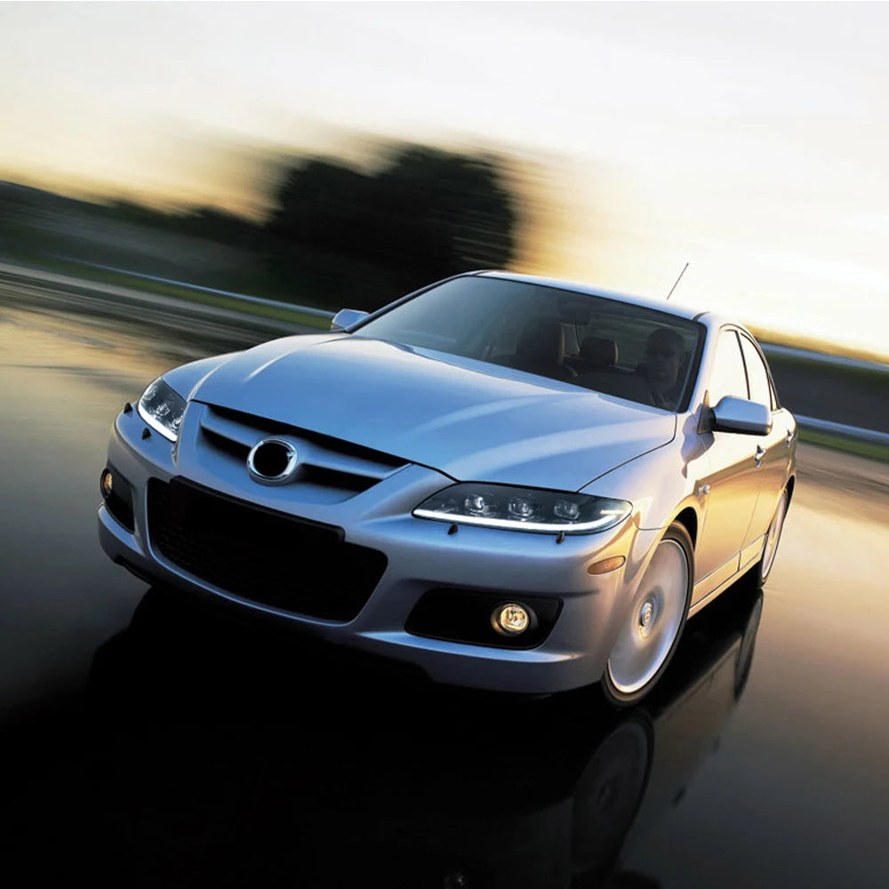 Vland 2002-2008 6 1th Gen (GG1) Pre-Facelift Sedan LED Matrix Projector Headlights Black sayaragear
