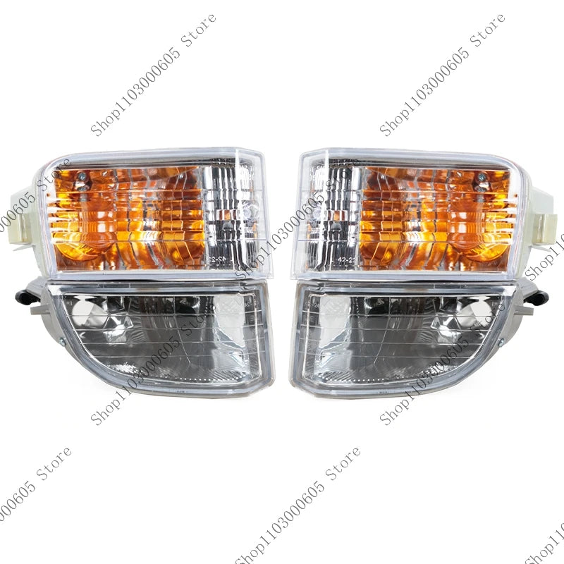 For Toyota RAV4 2000-2003 Automobile Accessories Front Bumper Fog Light Assembly Drive Light Turn Signal Day Running Light - sayaragear