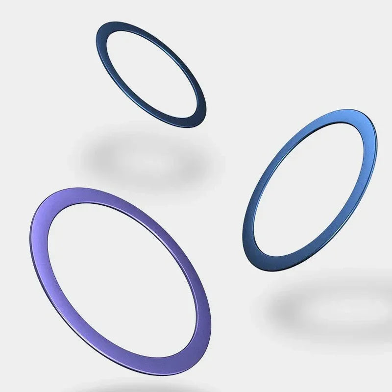 Universal Mobile Phone Metal Ring Plate for Magsafe Wireless Charging Sticker for iPhone Xiaomi Magnet Holder Iron Sheets in Car sayaragear