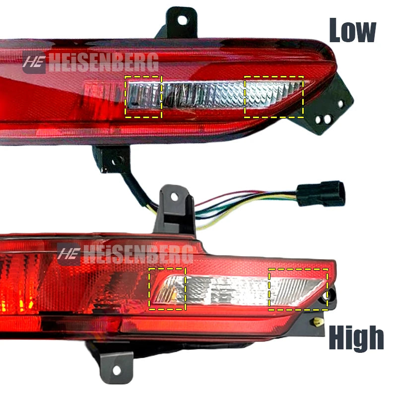Rear Bumper Light For Chery Jetour X90 X95 Rear Bumper Fog Light Rear Fog Lamp F08-4433010FL F08-4433010 sayaragear