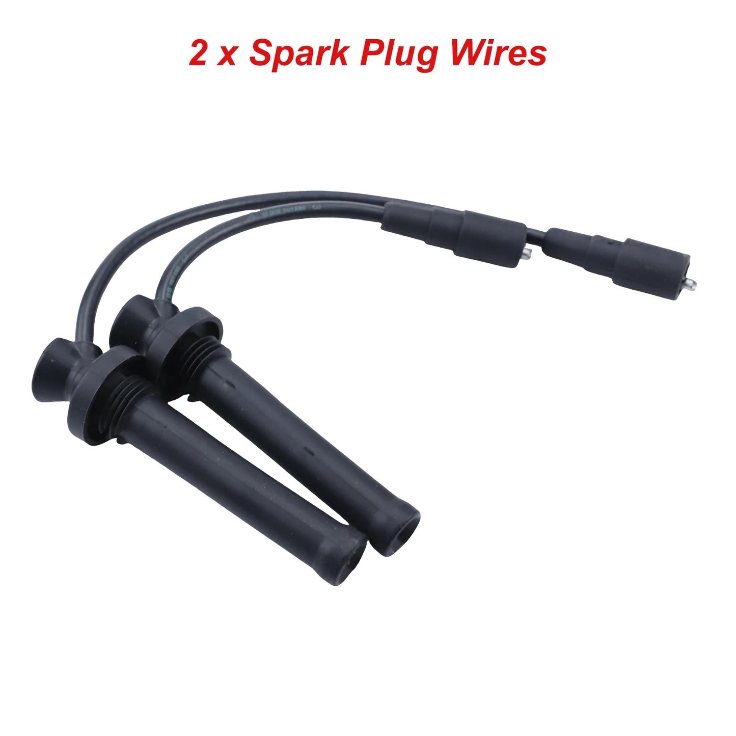 Ignition Coil Spark Plug Wires Kit For CHERY TIGGO 3 1.6L 2013- 5x 1.5L 2018- ARRIZO 5 7 A3 RIICH G3 COWIN X3 QOROS 3 F01R00A093 sayaragear