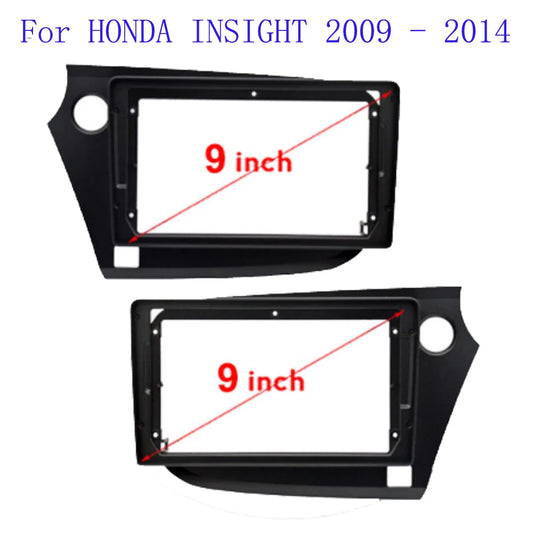 9 Inch 2DIN Android Car Radio Fascia Frame For HONDA INSIGHT 2009 2010 2011 2012 2013 2014 With Cable Dash Fitting Panel Kit sayaragear