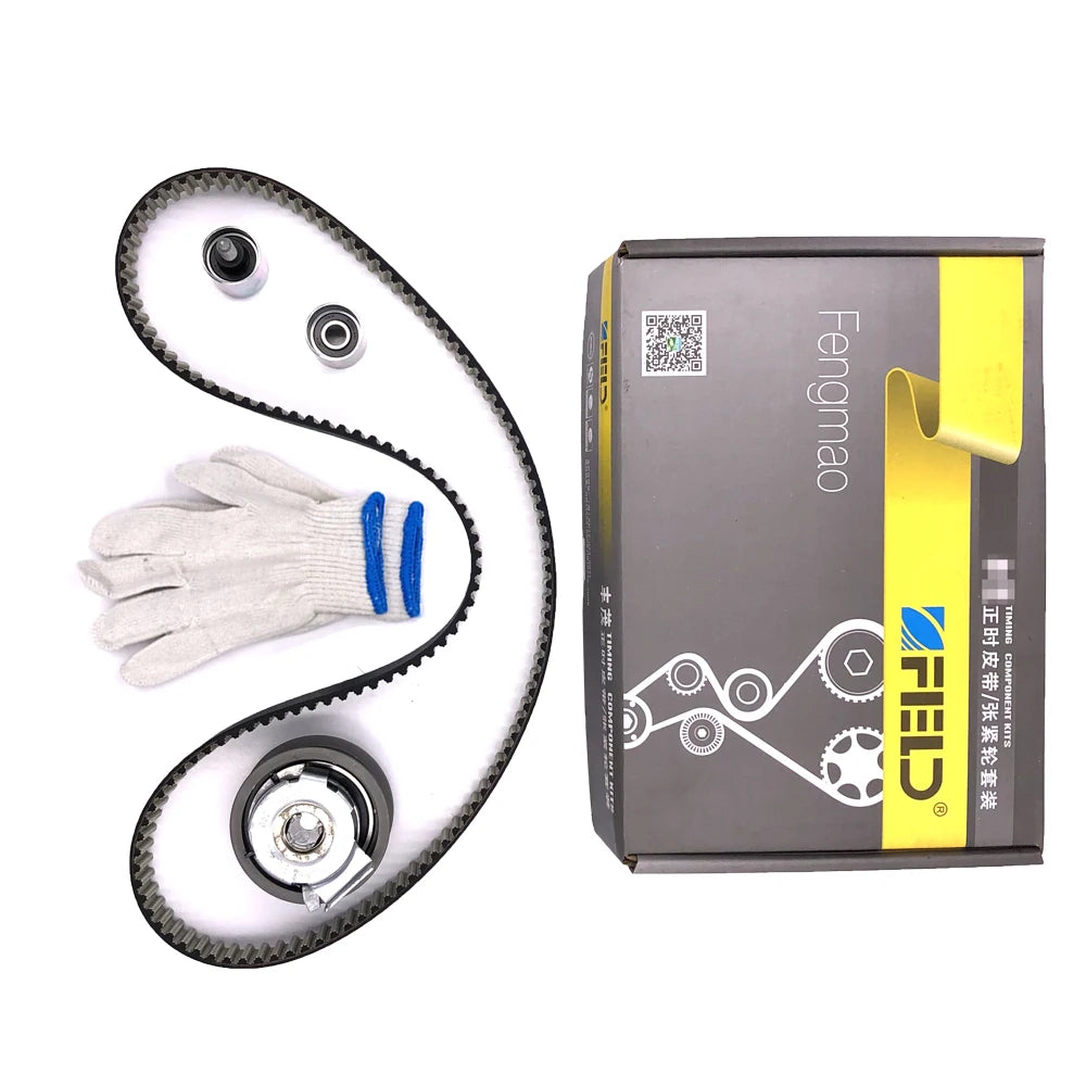 Timing Belt Kit For CHANGAN CS75 2.0L 2013- CX30 RAETON JIEXUN ZHIXIANG 148S8M23 Tensioner 60mm with Pulley Car Accessories sayaragear