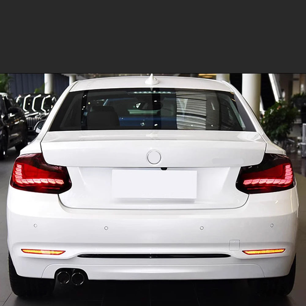 Vland 2014-2020 2 Series F22 F23 M2 F87 OLED Tail Lights W/ Dynamic Lighting (GTS Style) sayaragear