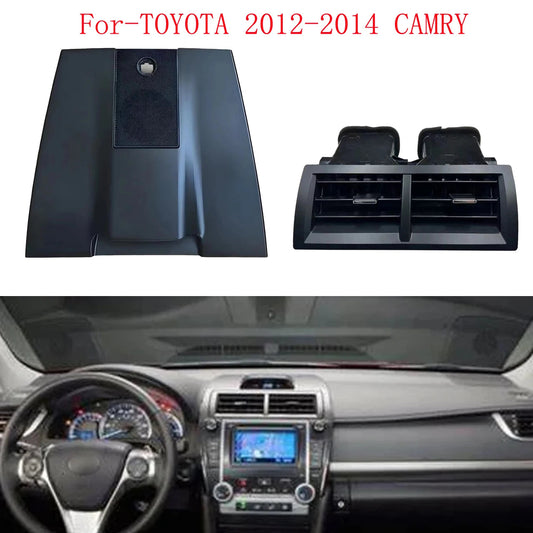 Air conditioning outlet（black）Air conditioning Rear Seat anti dust Outlet Cover For-TOYOTA 2012-2014 CAMRY sayaragear