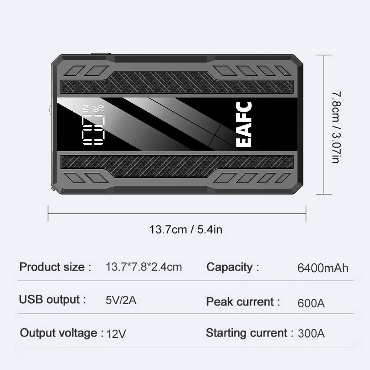 Hot 2000/1200/1000A Car Jump Starter  Car Battery Starters Portable Power Bank 12V Starting Device Booster For Petrol Diesel Car sayaragear