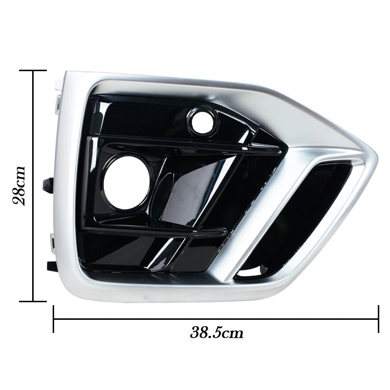 For Audi Q5 Q5L 2021 2022 2023 Sportback Car Front Bumper Fog Lamp Cover Trim Grille Body Kit 80G807679Q3Q7  80G807680Q3Q7 - sayaragear