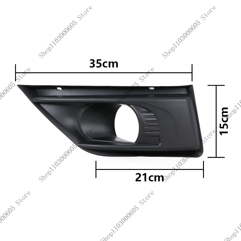 For Citroen C4 Picasso 7414SC Auto Accessories Front Bumper Fog Light Frame Grille Honeycomb Protector Signal Light Frame sayaragear