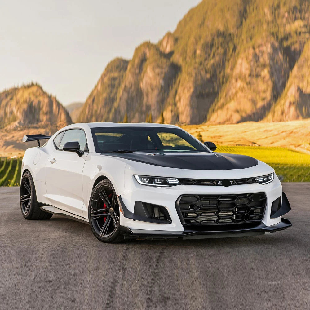 VLAND 16-18 Camaro & 19-24 Camaro ZL1 Black LED Dual Beam Projector Headlights W/ Start-up Animation sayaragear