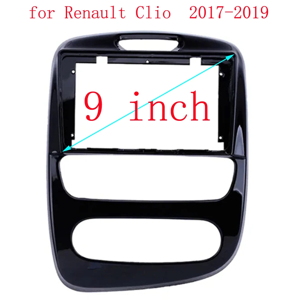 9 Inch Car Frame Fascia Adapter For Renault Clio 4 2012-2019 Canbus Box Decoder Android Radio Audio Dash Fitting Panel Kit sayaragear