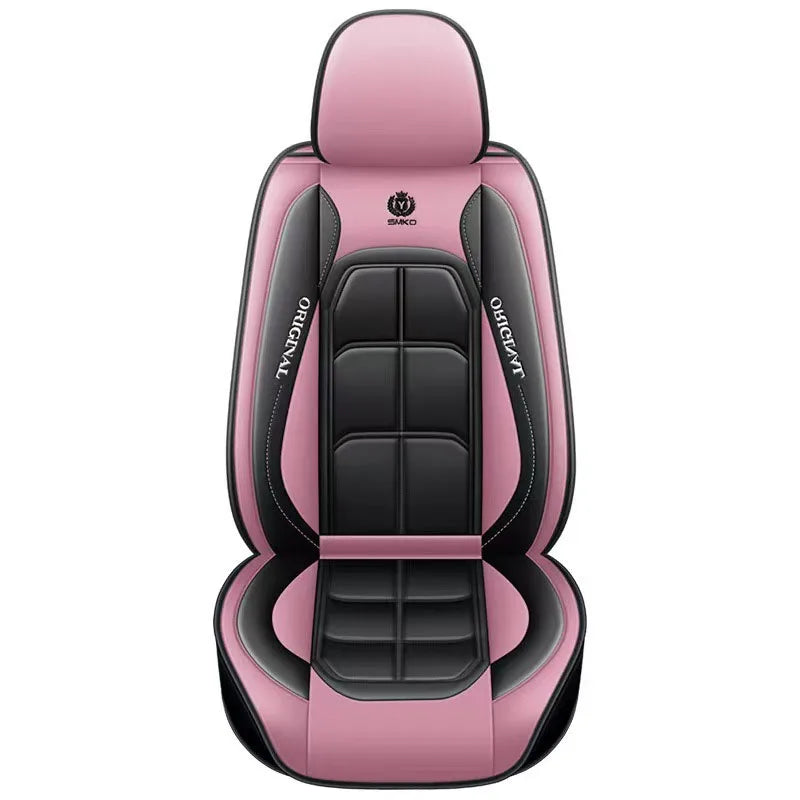 Car seat cushion Four Seasons universal new seat cover Leather seat cover Ice silk seat cushion Fully wrapped seat cushion sayaragear