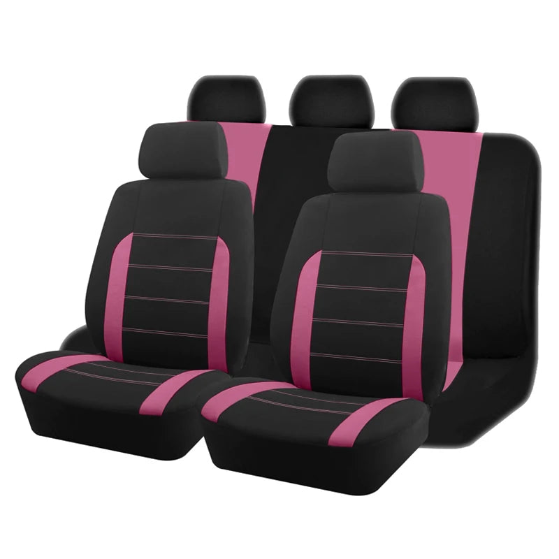 AUTO PLUS  Car Seat Covers Universal Size Fit For Most Car Suv Truck Van Car Accessories Interior Seat Covers For Car Full Set sayaragear