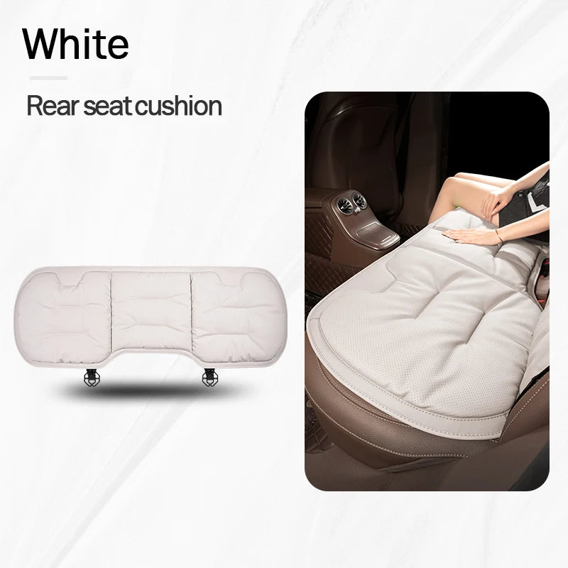 Universal Car Seat Cover Leather Cars Seat Waist Cushion Covers Four Season Auto Interior Seats  Protection Pad Car Accessorie sayaragear