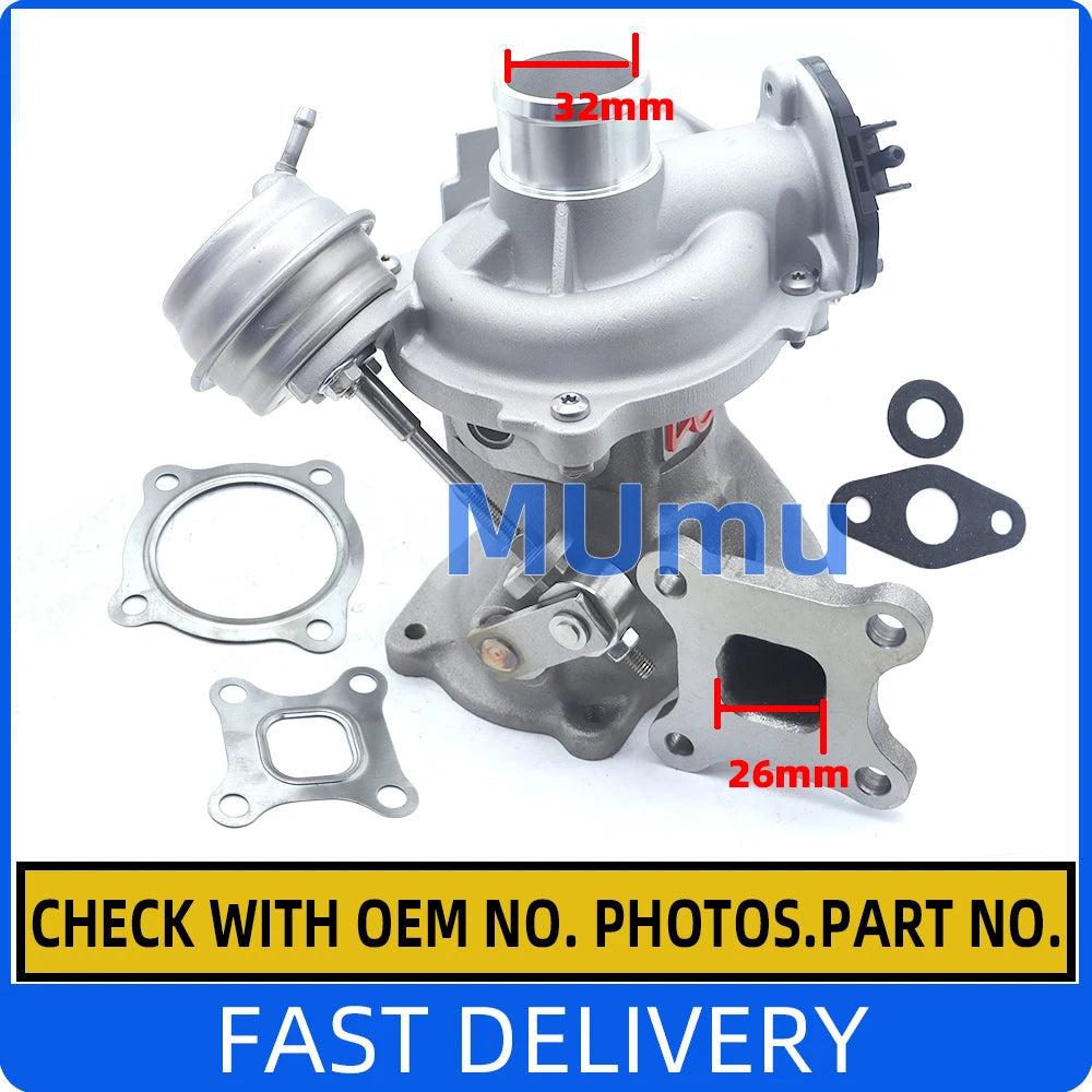 Turbocharger GTDI12V For Ford Mondeo 1.0 L M1CB 125 HP 1808411 1808366 2082254 2008150 CM5G-6K682-GB CM5G-6K682-GC 1761178 sayaragear