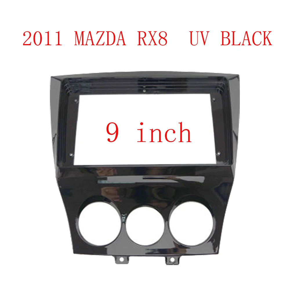 HAOCHEN 9 INCH For Mazda RX8 RX-8 2009-2011 GPS MP5 Player Stereo 2 Din DVD Head Unit Fascia Car Radio Panel Dash Frame sayaragear
