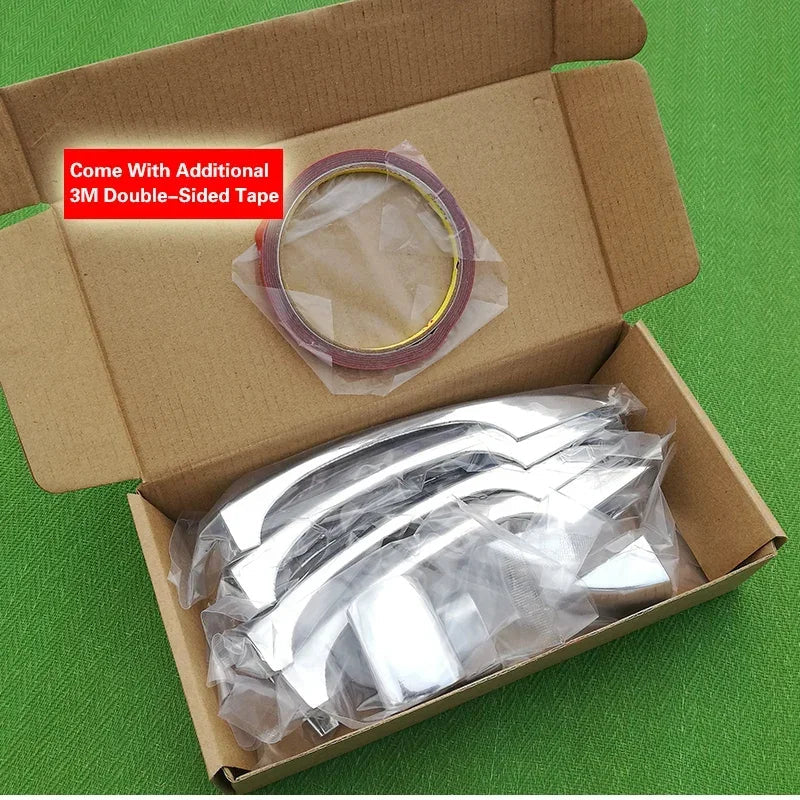 for Suzuki Ertiga 2012 - 2017 Chrome Door Handle Cover Trim Set Mazda VX-1 VX1 Proton Ertiga 2013 2014 2015 Stickers Car Styling sayaragear