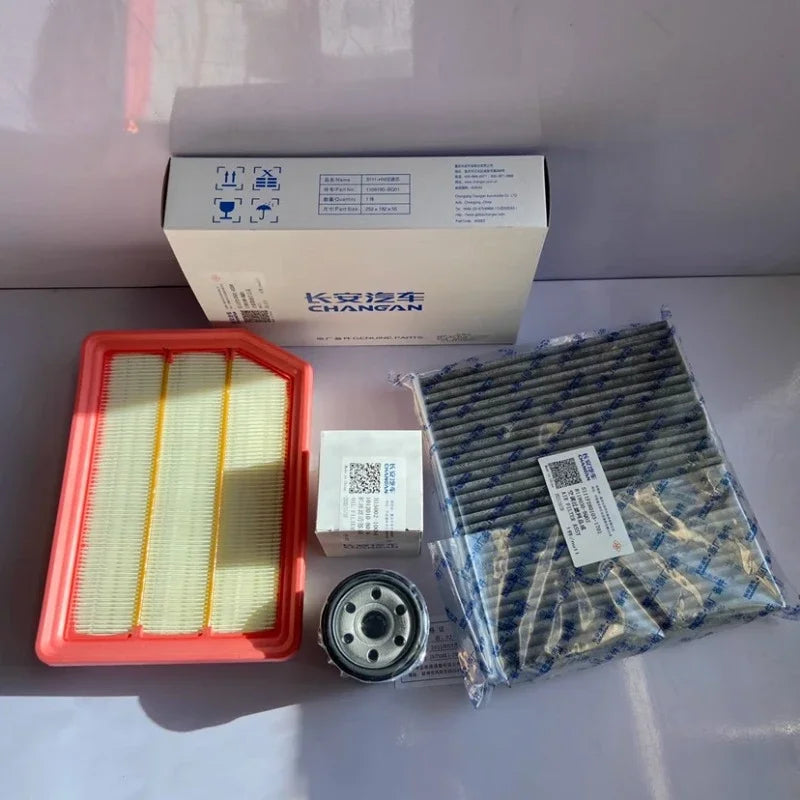 Original CHANGAN CS35PLUS 1.6L Models Air Cabin Oil Filters Kit sayaragear