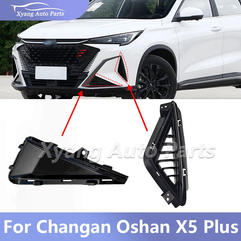 Front Bumper Fog Lamp Frame For Changan Oshan X5 Plus Front Bumper Cover sayaragear