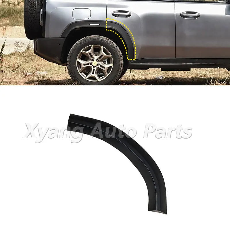Front Rear Wheel Arch Trim Fender  For Chery Jetour Traveller T2  Wheel Fender Wheel Arch Tire Trim Strip sayaragear