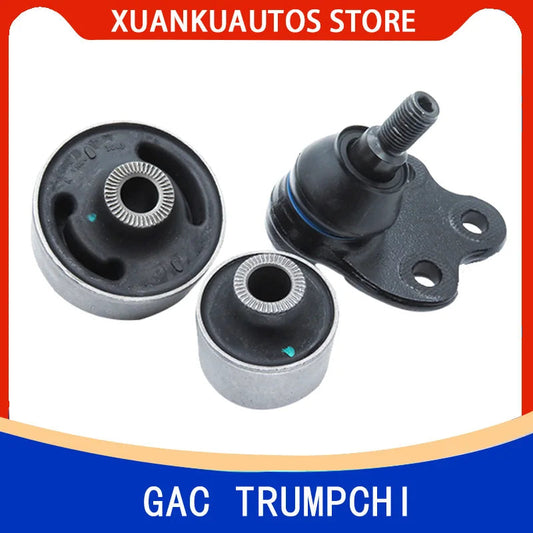 Original swing arm rubber sleeve lower arm bushing Triangle arm rubber sleeve hanging ball head For GAC TrumpCHI GS4 GA3S GA3 sayaragear