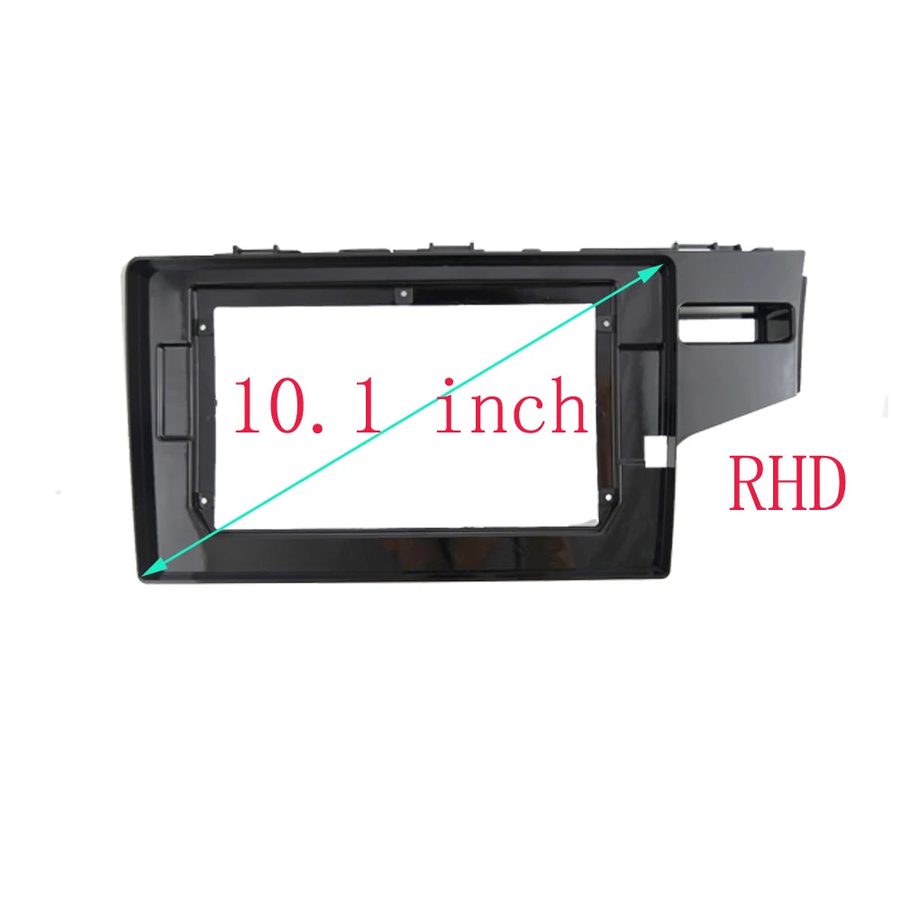 HAOCHEN 2DIN 10.1 Inch Car Frame Fascia Adapter For Honda Fit Jazz 2014-2019 Android Radio Dash Fitting Panel Kit sayaragear