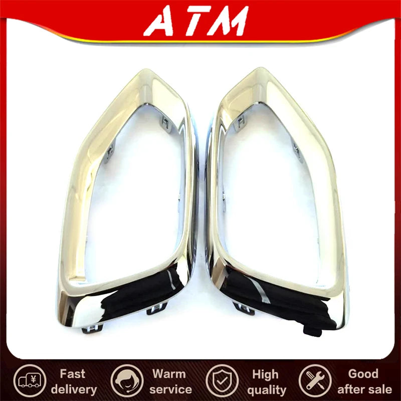 ATMMG Original For SAIC MGHS MG HS Front Bumper Fog Lamp Decorative Frame Fog Lamp Shade Electroplating Frame 10457756 10457758 sayaragear