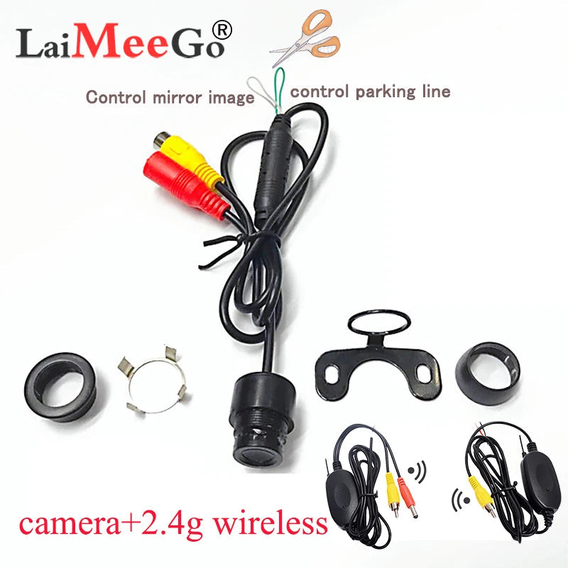 Car Backup CCD Front Rear View Camera 170 Degree Wide Angle Waterproof Without Guide Line Auto Parking Sensor System sayaragear