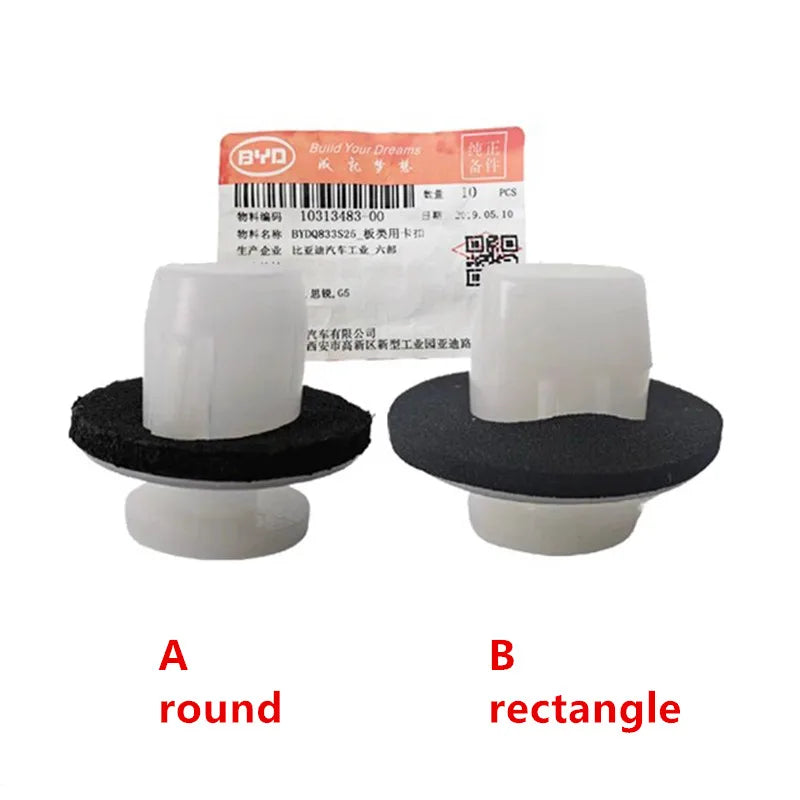 5pcs Rear Taillight Clip Buckle for BYD G6 S6 G3 M6 L3 S7 E5 T3 TANG SONG YUAN QIN Denza Car Accessories sayaragear