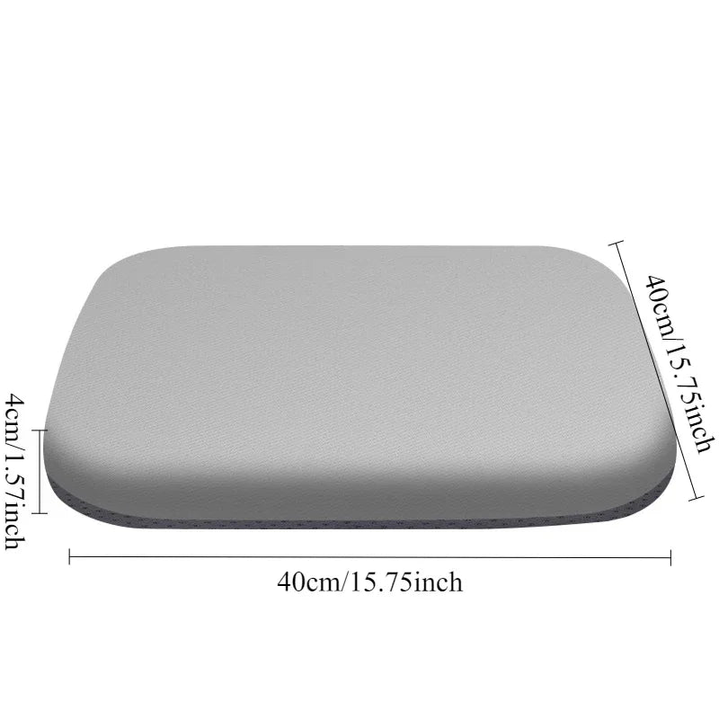 4cm Thick Foam Seat Cushion - Ultra Soft Office Chair Pad | Car Seat Pad for Long Sitting Lumbar Support & Pain Relief sayaragear