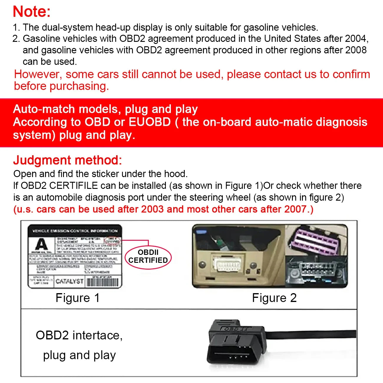 NEW Multi-function Full LCD Instrument OBD+GPS Dual System Car OBD2 GPS HUD Head Up Smart Digital Speedometer with Tester Alarm sayaragear