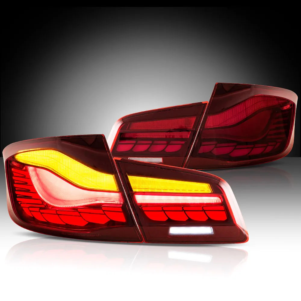 Vland 2011-2017 5 Series M5 F10 F18 OLED Tail Lights With Dynamic Welcome Lighting [CS Style] sayaragear