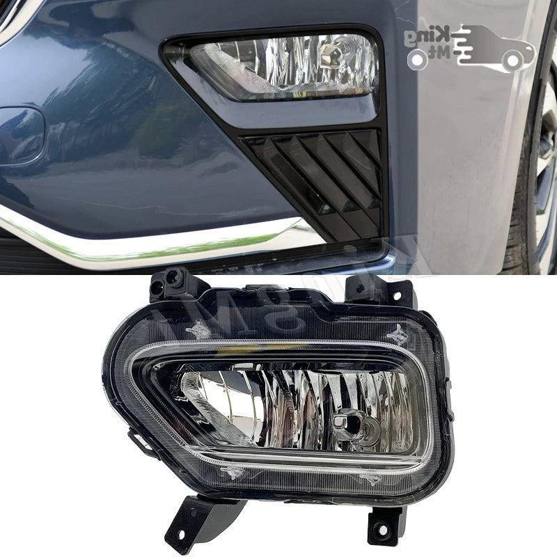 For Wuling Jiachen Xingchi Astra Foglight Fog Light Assembly Front Bumper Fog Lamp Kit Replacement with Waterproof Housing sayaragear