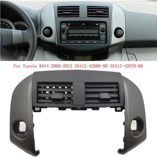 For Toyota RAV4 2006 2007 2008 2009 2010 2011 Center Dash A/C Outlet Air Vent Panel Cover 55412-42060-B0 55413-42070-B0 sayaragear