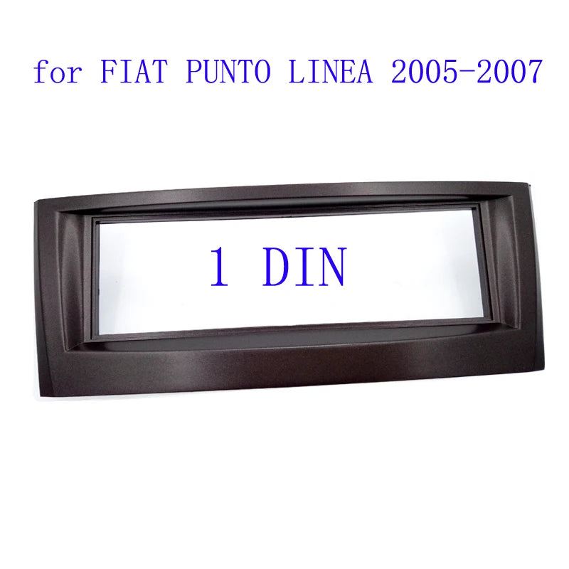 One Din Car Radio Fascia for FIAT PUNTO LINEA 2005 2006 2007 Single Din Stereo Install Refitting Dash Kit DVD Frame Trim Panel sayaragear