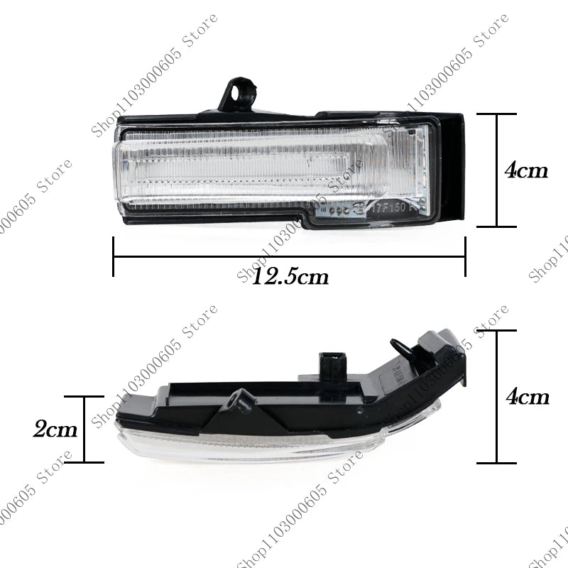 For Ford F150 F-150 Pickup 2015 2016 2017 2018 2019 LED Car Rearview Mirror Turn Signal Light Lamp Car Signal Lamp Accessories - sayaragear