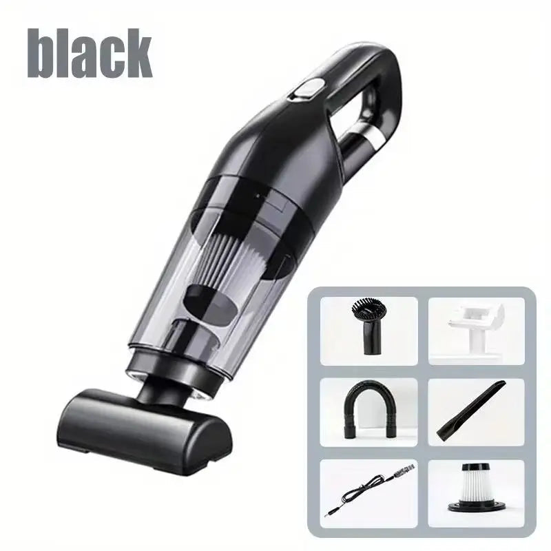 High Suction Handheld Car Vacuum Cleaner Portable Dual Use Household Water Absorption Cleaning Tool for Auto Interior sayaragear